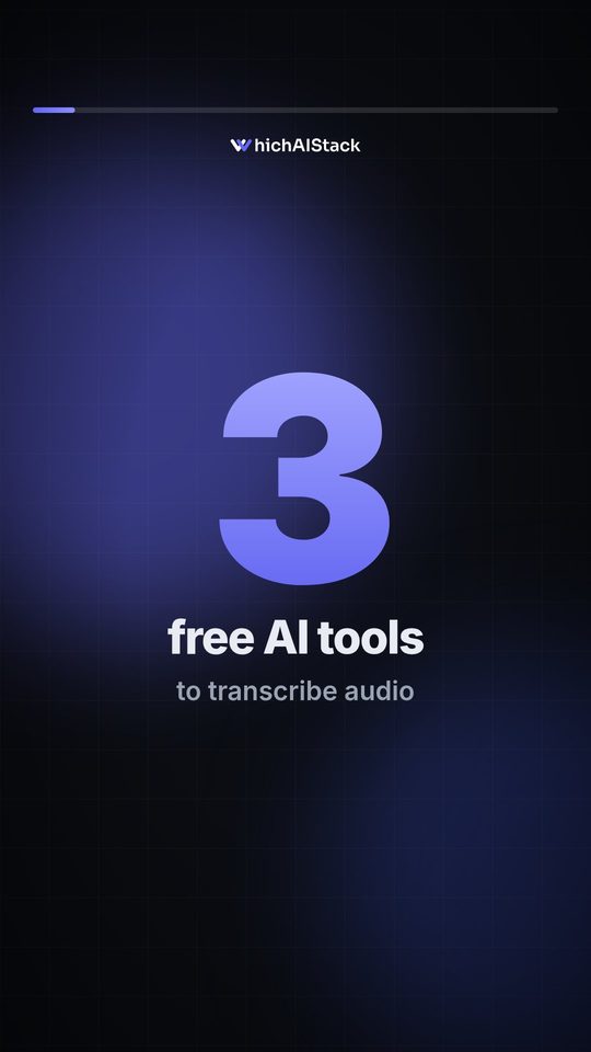 Video thumbnail: 3 free AI tools to transcribe audio (Whisper, Fathom, Otter)